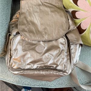 Kipling CITY PACK MINI Small backpack, Metallic Glow